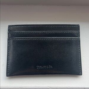 Tiffany & Co. Card Holder Wallet - Black Patent leather